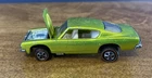 Vintage 1967 HOTWHEELS ORIGINAL REDLINE CUSTOM BARRACUDA ANTIFREEZE GREEN