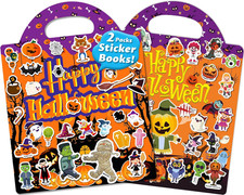 Reusable Sticker Book, Stickers for Kids, Boy Girl Birthday Gifts