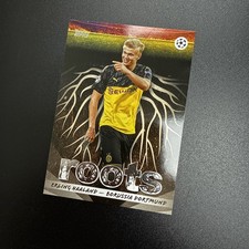Topps Erling Haaland Roots Card UEFA CC Flagship Brussia Dortmund Rookie