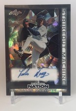 1/1 Pedro Martinez Autograph - Strikeout Machine Crystal Black