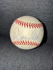 Carlton Fisk HOF player autographed baseball OAL No COA