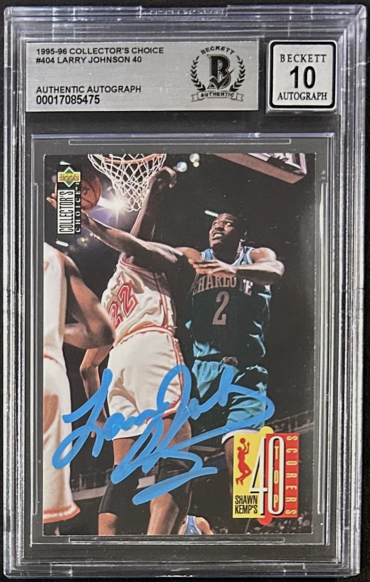 Larry Johnson NBA Original Autographed Items for sale | eBay