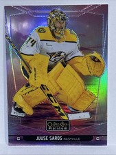 2024-25 OPC Platinum SUNSET PARALLEL JUUSE SAROS Nashville Predators