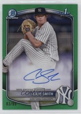 2025 Bowman Chrome Prospect Green Refractor 83/99 Cade Smith #CPA-CS Auto tw0