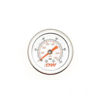 Kit Manometro Pressione Carburante 0-100 PSI Con Adattatori E Valvola – Per Auto, Diagnostica Pompa Benzina, Misuratore 6,3/7,89/9,49