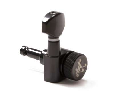 Original Tone Ninja 19:1 Verriegelungs-Tuner, 4x2-Set, Schwarz Nickel