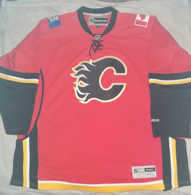 calgary flames home jersey