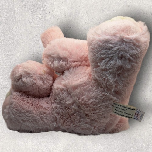 Aurora Baby Pink Elephant 8" Lovey Security Plush Stuffie Toy Soft Weighted - Picture 9 of 11