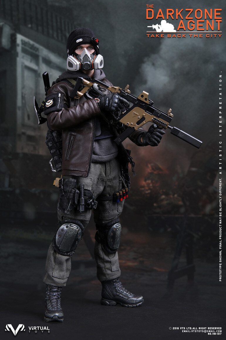 VTS Toys 1/6 (VM-017) THE DARKZONE AGENT Tom Clancy's The Division