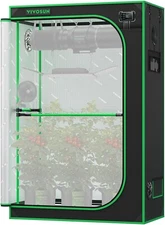 VIVOSUN P426 Indoor Grow Tent 48"x24"x72"2000D Oxford Hydroponics Plants 4x2ft