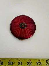VINTAGE LIN BREN COMPACT WITH JEWELS PLEASE READ