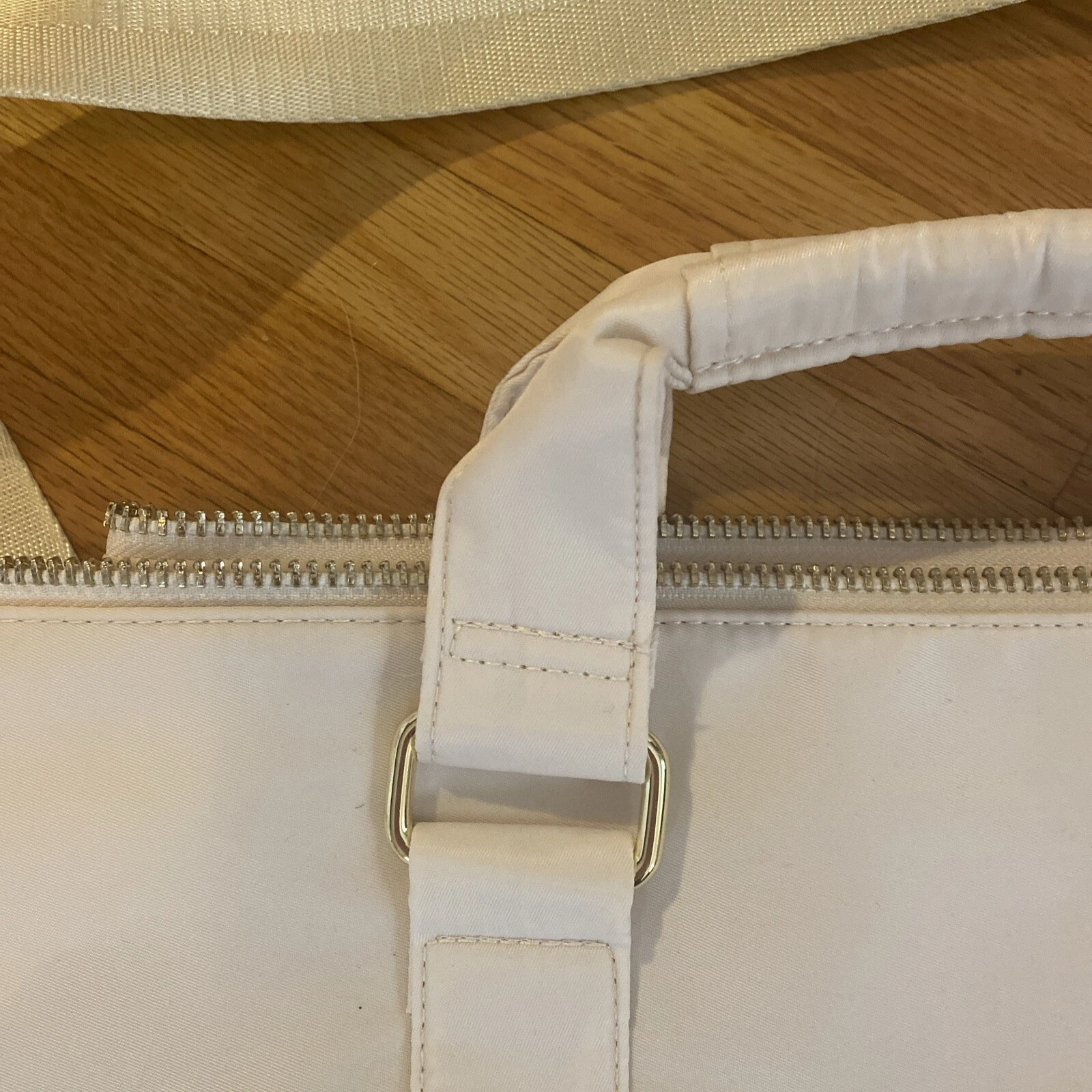 STATE BAGS Borsa weekend Alter'd State 'Moglie' avorio nuova con etichetta *piccolo difetto