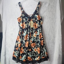 Ekouaer Women Floral Babydoll Sleepwear Lace Chemise Size M Pajama Nightgown