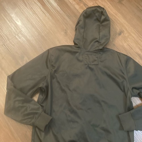 Hurley Jacket Men's Large Black Full Zip Hoodie Sweatshirt Sports Gym - Picture 12 of 16