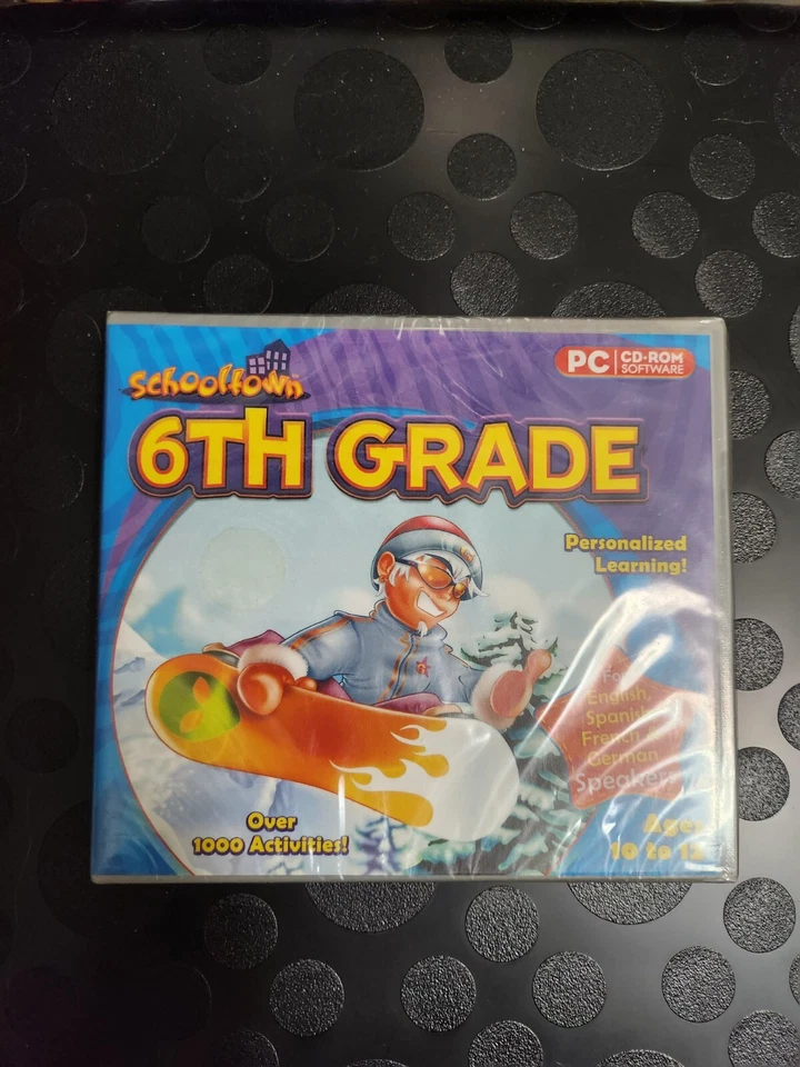 Schooltown 6th Grade  Math Science History Language Arts   Multi-language  NEW - Image 2 of 2