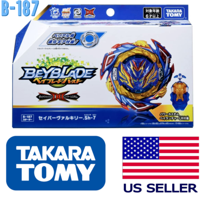 Takara Tomy B-187 Savior Valkyrie + Launcher Beyblade Burst DB
