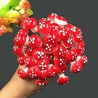 20Pcs Mini Resin Mushroom Fairy Garden Toadstool Ornament Potted Plants Decor UK