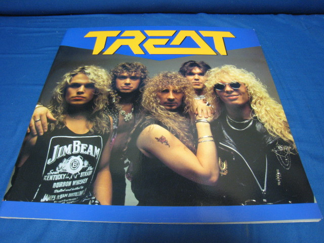 Treat 1990 Japan Tour Book Concert Program Swedish Heavy Metal HM