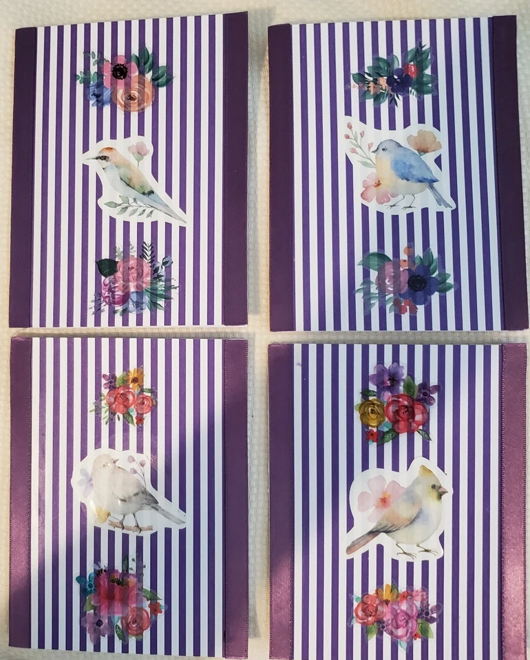 Handmade Greeting Cards -(set of 8) Sympathy Cards with Message and Envelopes - Image 2 of 4