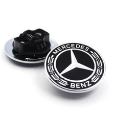 Front Hood Bonnet Emblem Badge Logo Fit For Mercedes Benz C E S Class CLA AMG