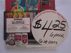 Vintage TRAIN Adv.Sign Mancave,Old Milwaukee RR Caboose Sweepstakes RARE,EXCorig — photo 6