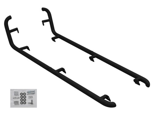 SuperATV Rock Sliding Nerf Bars for Polaris RZR XP 4 1000 / 900 4 / Turbo 4