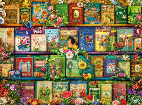 - Aimee Stewart - Vintage Summer Books - 1000 Piece Jigsaw Puzzle for Adults ...