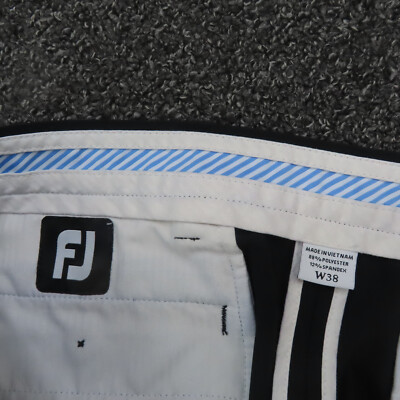 Short De Golf Footjoy Stretch Homme - Gris Anthracite - Taille 40 (neuf Avec étiquette)