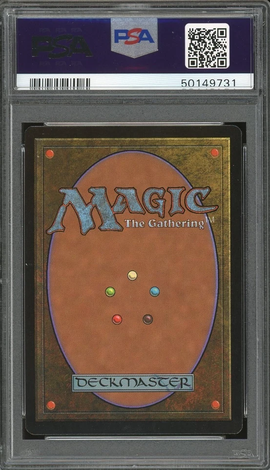 1999 Magic the Gathering MTG Portal Three Kingdoms 178 Forest PSA 10 P3K - Image 2 of 2