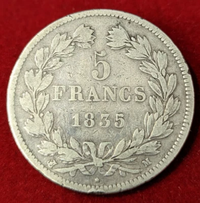 Louis Philippe I 5 Francs 1835 M Toulouse - Photo 1/2