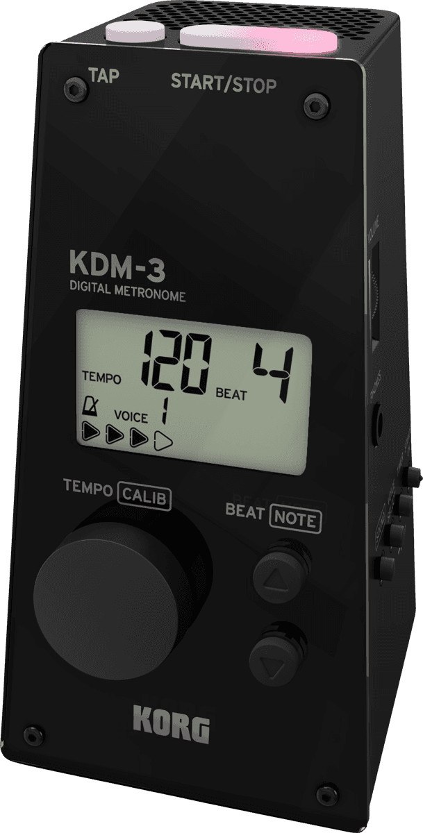 Métronome KORG KDM-3 Blanc pour vos Répétitions de Musique à la Maison