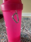 SmartShake Hot Pink Protein Shaker Bottle w/Storage Sections & Carabiner - 20 oz — photo 6