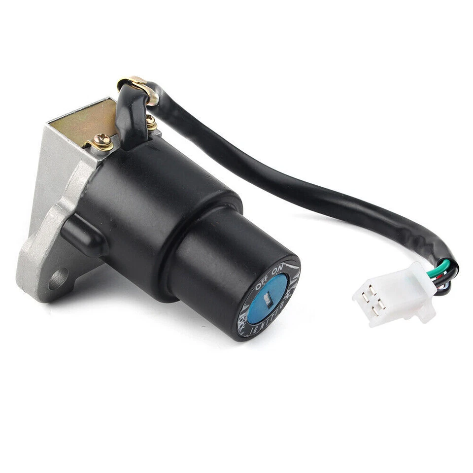 Ignition Switch Fuel Gas Cap Lock(4 Wires) With Keys for Yamaha TW200 2001-2017 Foto 3 de 4