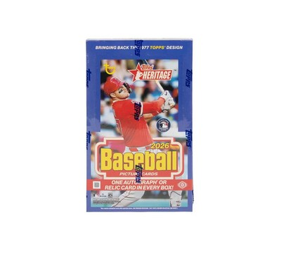 2026 Topps Heritage Baseball Base #201-400 - Pick Your Card! Complete Your Set!!