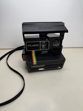 Vintage Polaroid Onestep 600 Series Instant Land Camera Rainbow USA - UNTESTED