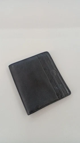 Portefeuille Christian Dior double pli noir occasion