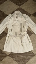 Michael Kors Belted Utility Rain Jacket Women...
