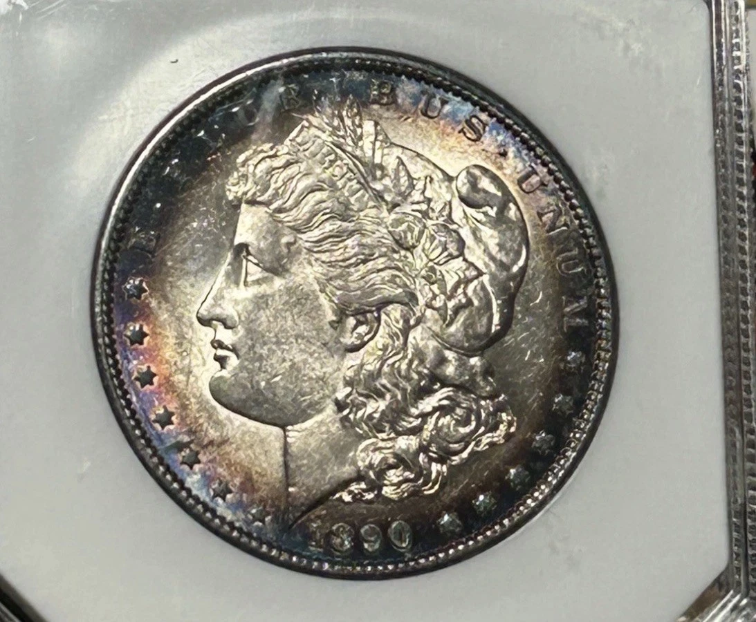 San Francisco Silver 1890 Year Morgan US Dollars (1878-1921) for