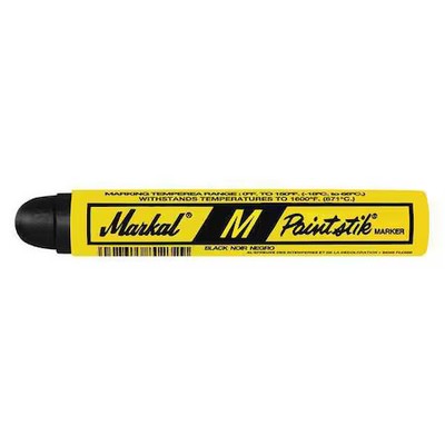 Markal 81923 Paint Crayon, Large Tip, Black Color Family, 12 Pk