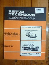 Revue technique Renault R20