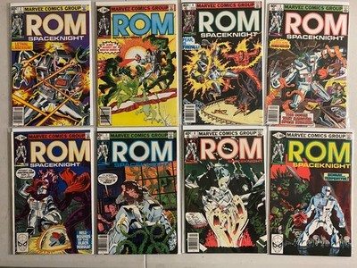 ROM Spaceknight comics run #2-40 + 1 annual 40 diff avg 6.0 (1980-83)