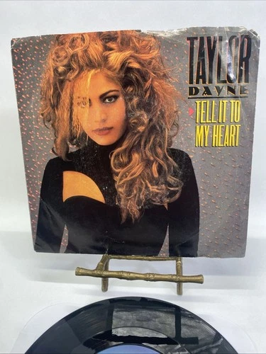 Taylor Dayne Tell It To My Heart 7" Vinyl Single 45 rpm Arista 1987 Record