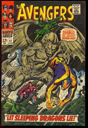 Avengers #41 High Grade Silver Age Superhero Vintage Marvel Comic 1967 VF-