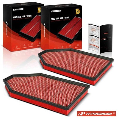 A-Premium 2x High Performance Engine Air Filter for Dodge Charger 11-23 Chrysler