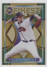 2022 Topps Finest Flashbacks Gold Refractor 40/50 Kyle Wright #118 0m4q