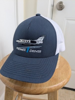 Lot Of 3 Aviation Private Jet Gulfstream Baseball Caps Hats Premier1 Golf Hat