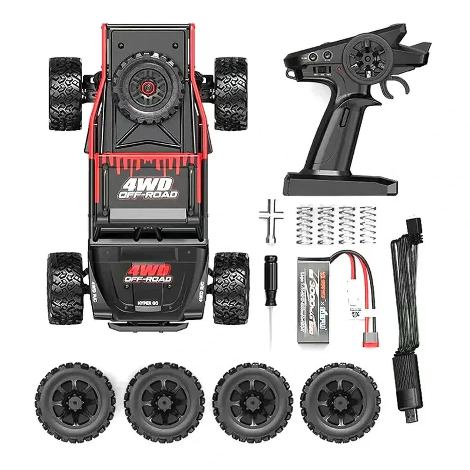 MJX Hyper Go 14209 RTR 1/14 Desert Truck 4wd RC Car 2S Brushless Basher Fast - Image 2 of 4