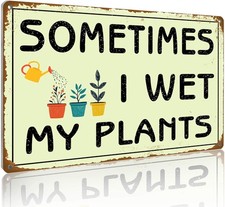 Funny Garden Tin Metal Signs Home D cor Outside Indoor Gardening Wall Gift for P