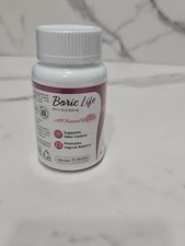 Boric Life, Boric Acid, 600 mg, 30 Vaginal Suppositories.. Exp 03/2027