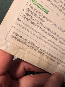 Nintendo NES - manual only for Gauntlet (Tengen) - original, authentic